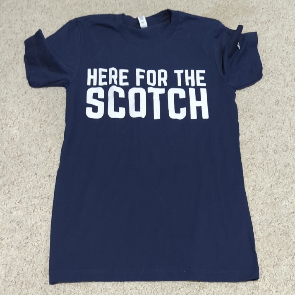 Navy Blue Graphic Tee